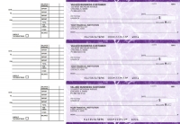 Purple Marble Accounts Payable Business Checks