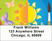 Summer Fun Address Labels Accessories