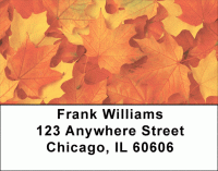 Fall Leaves Address Labels Accessories