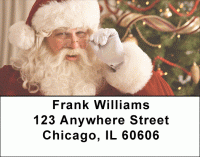 Santa Claus Address Labels Accessories