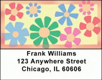 Flower Power Address Labels Accessories