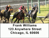 Horse Racing Address Labels Accessories