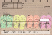 Flip Flops Top Stub Personal Checks