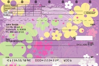 Aloha Flowers Top Stub Personal Checks