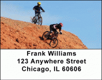 Mountain Bikes Address Labels Accessories