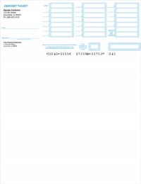 Quickbooks Laser/Inkjet Deposit Tickets