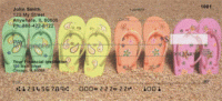 Flip Flops On The Beach Personal Checks