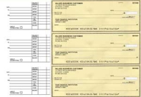 Yellow Safety Accounts Payable Business Checks