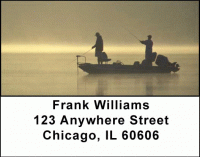 Gone Fishing Address Labels Accessories