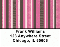 Modern Stripes Address Labels Accessories