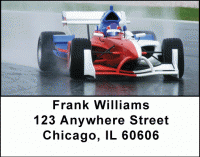 Formula 1 Racing Address Labels Accessories