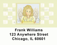 Angels Address Labels by Lorrie Weber Personal Checks