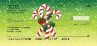 Christmas Candy Canes Personal Checks