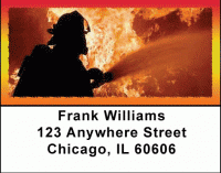 Fire Fighters Address Labels Accessories