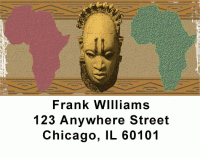 African Pride Address Labels Accessories