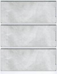 Grey Marble Blank Stock For 3 to a Page Voucher Computer Checks