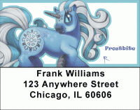 Unicorns - My Little Demon Address Labels Accessories