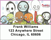 Dr. Krinkles Creep Kids II Address Labels Accessories