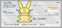 It's Happy Bunny More Insults Personal Checks