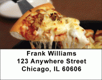 Pizza Address Labels Accessories