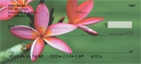 Plumerias Checks - Plumeria Personal Checks