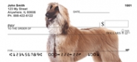 Afghan Checks - Afghan Hound Personal Checks