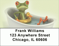 Funky Frogs Address Labels Accessories
