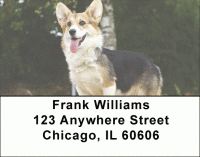 Corgi Dog Address Labels Accessories