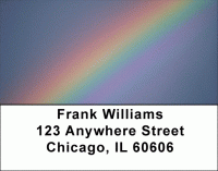 Rainbows Address Labels
