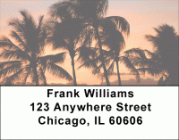 Palm Paradise Address Labels Accessories