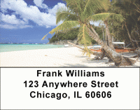 Beachfront Views Address Labels Accessories