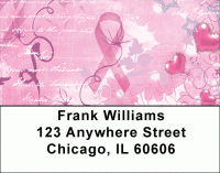 Breast Cancer Address Labels Accessories