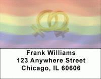 Gay Symbols Address Labels Accessories