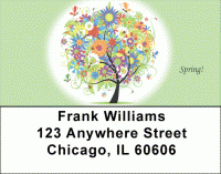 Tree For All Seasons Address Labels Accessories