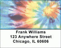 Tie Dye Address Labels Accessories