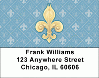 Fleur-de-lis Address Labels Accessories