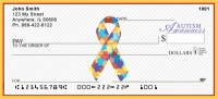 Autism Awareness Ribbon Personal Checks