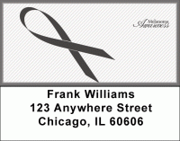 Melanoma Awareness Ribbon Address Labels Accessories