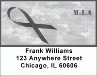 MIA Remembrance Ribbon Address Labels Accessories