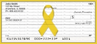 Suicide Prevention Ribbon Personal Checks