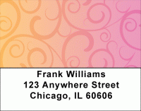 Swirls Address Labels Accessories