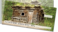 Rustic Building Side Tear Personal Checks