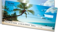 Tropical Coastline Side Tear Personal Checks