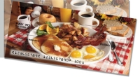 Country Breakfast Side Tear Personal Checks