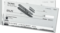 Vintage Plane Side Tear Personal Checks