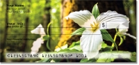 White Trillium Personal Checks