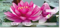 Fragrant Water Lily Personal Checks