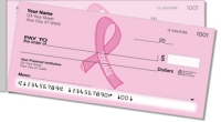Reed Pink Ribbon Side Tear Personal Checks