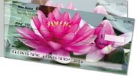 Fragrant Water Lily Side Tear Personal Checks
