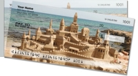 Sand Castle Side Tear Personal Checks